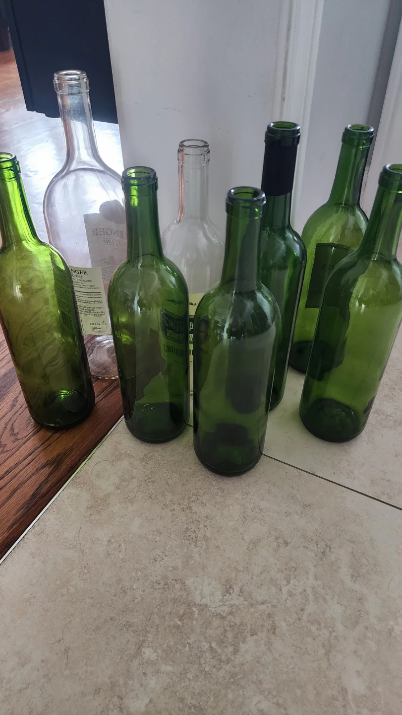 Empty Wine Bottles - For Winemaking.