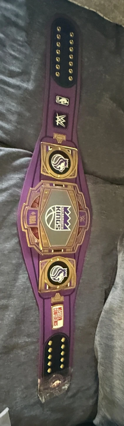 Sacramento Kings WWE Championship Replica Belt - photo 2