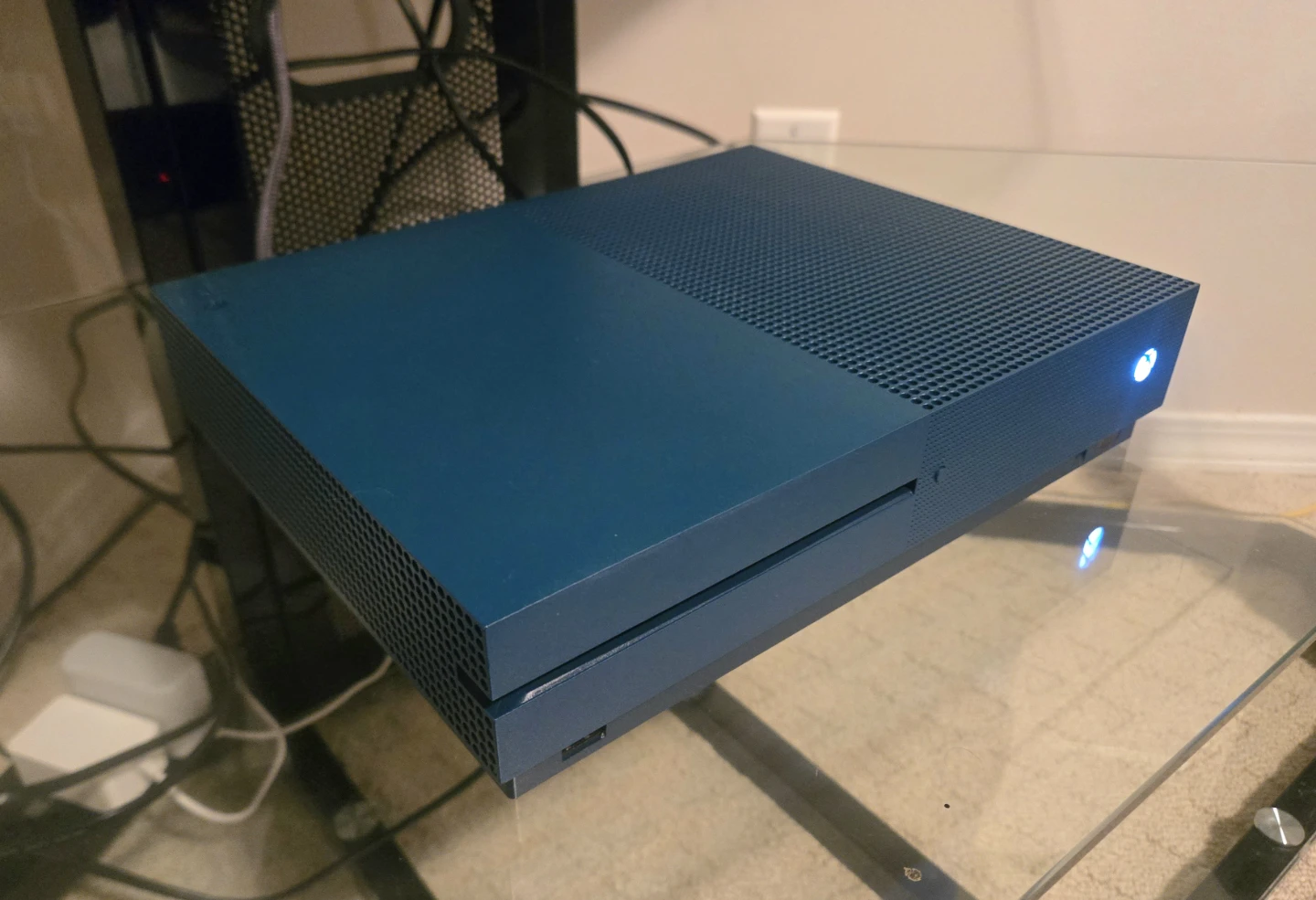 Xbox One S 500GB Deep Blue Special Edition + Skyrim - photo 4