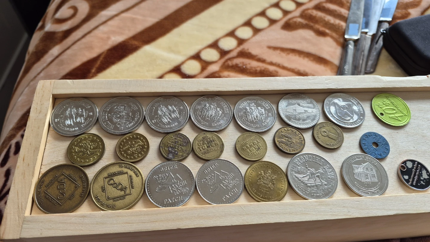 Assorted Vintage Canadian Collectible Tokens