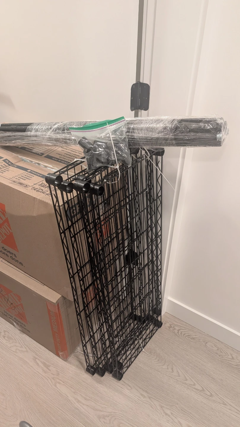5-Tier Wire Storage Shelving Unit - photo 2