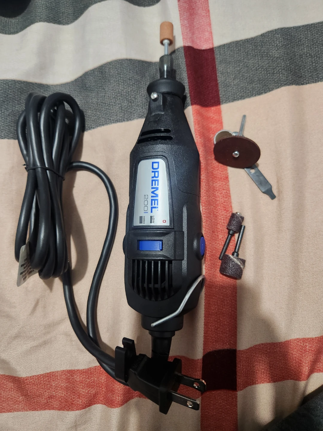 Dremel 200 Series Corded Rotary Tool Kit - photo 3