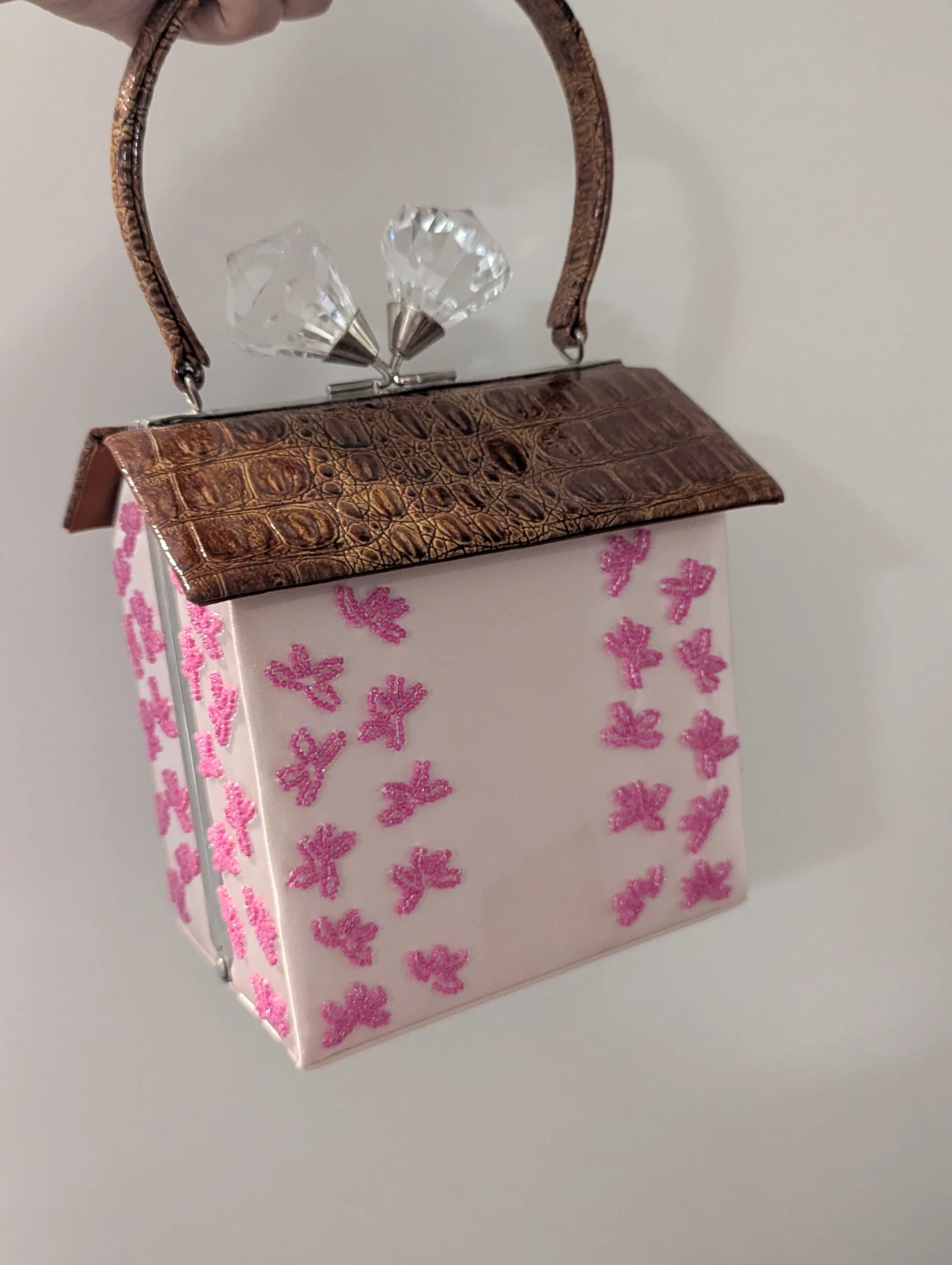 Jeanne Lottie Pink House Novelty Handbag - photo 2