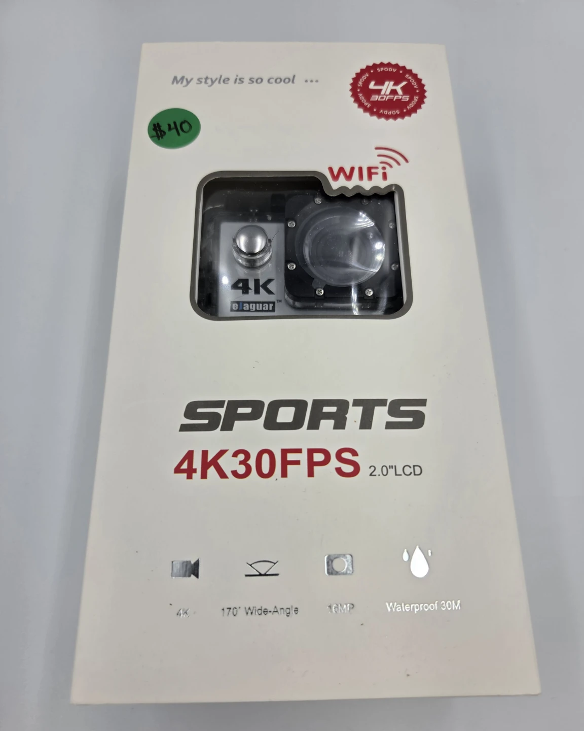 4K 30FPS Sports Action Camera