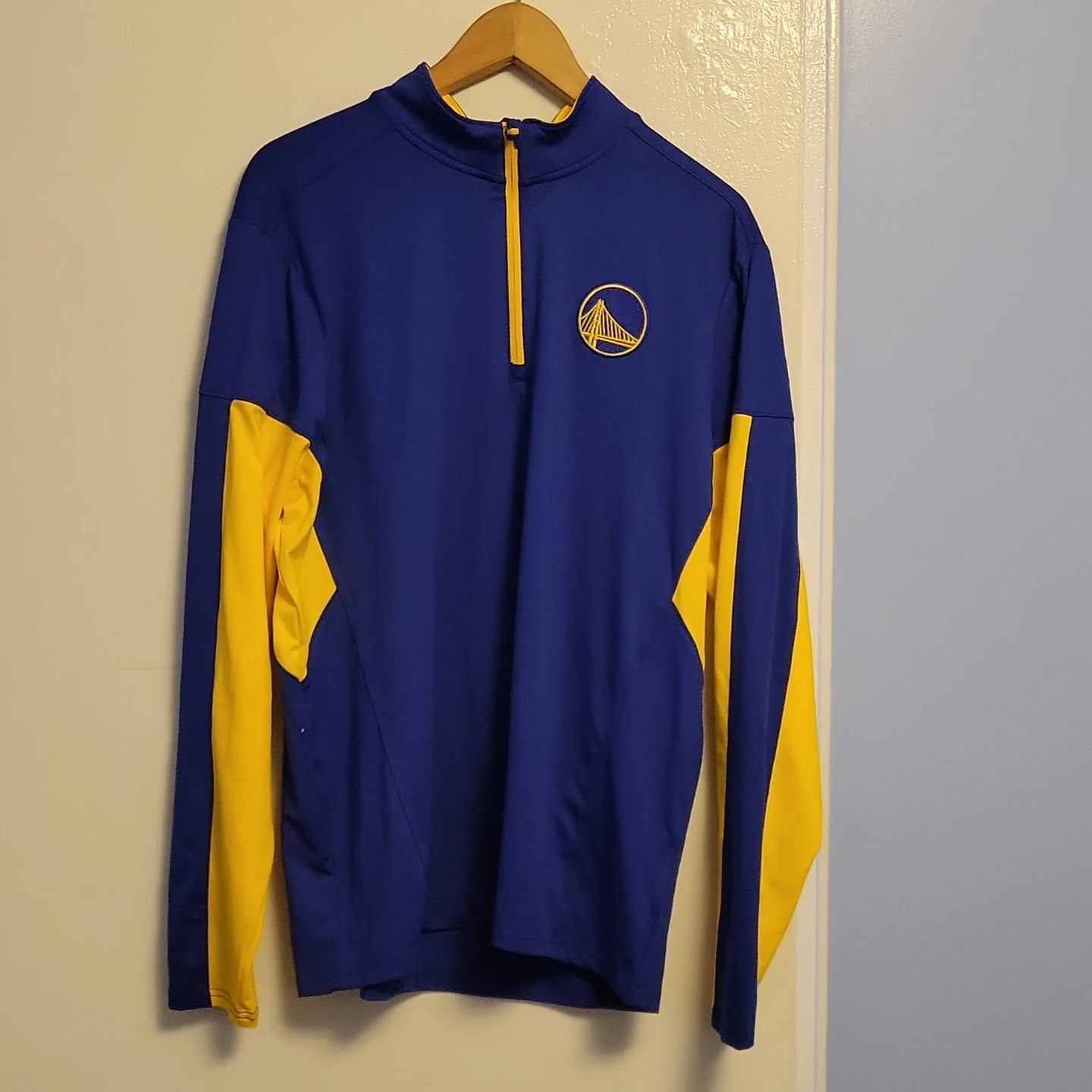 Antigua Golden State Warriors Quarter-Zip Pullover - photo 2