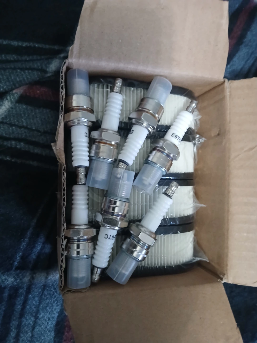 E6TC Spark Plugs and Air Filters Set - photo 5