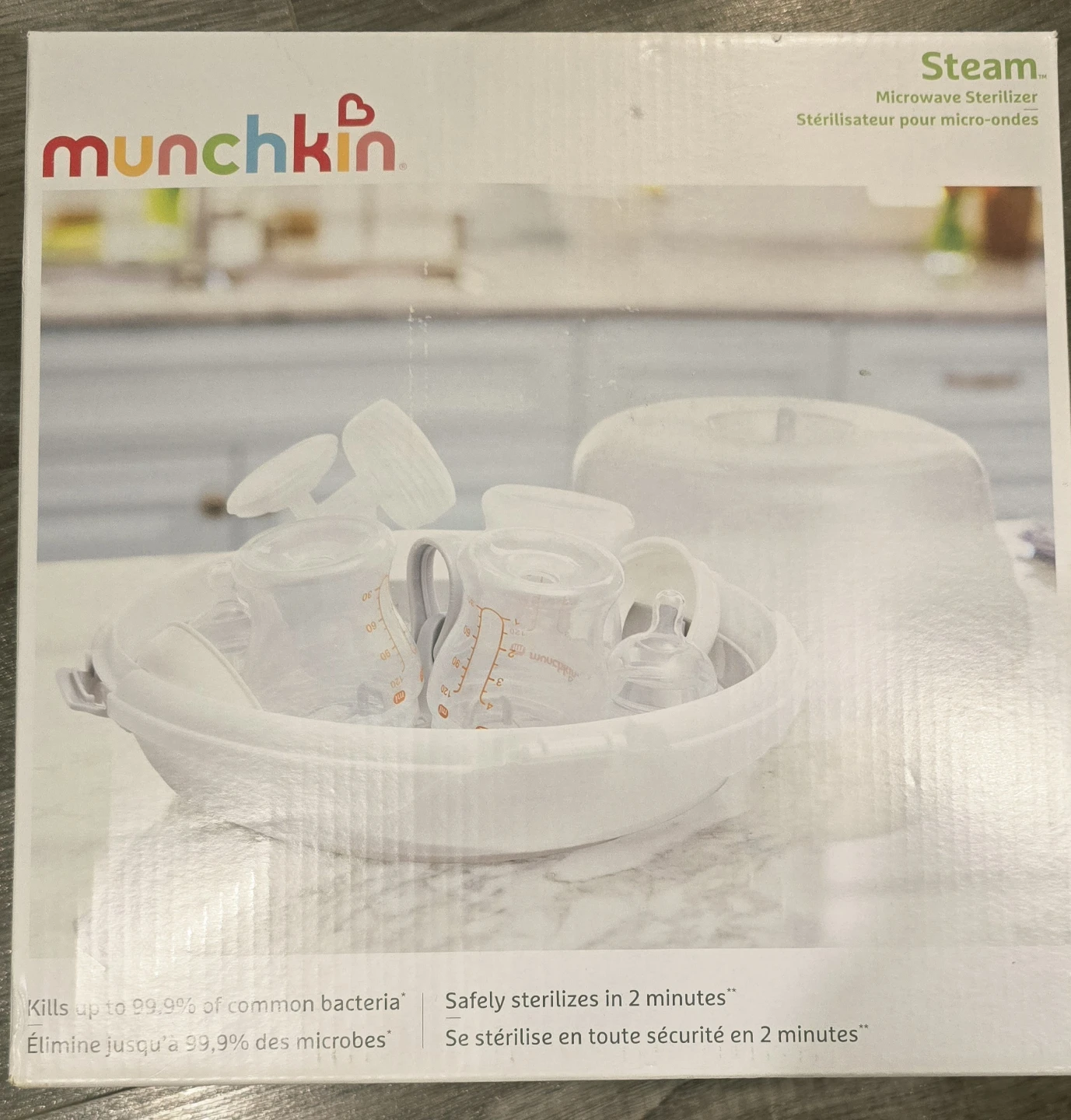 Munchkin Microwave Sterilizer(Brand New)