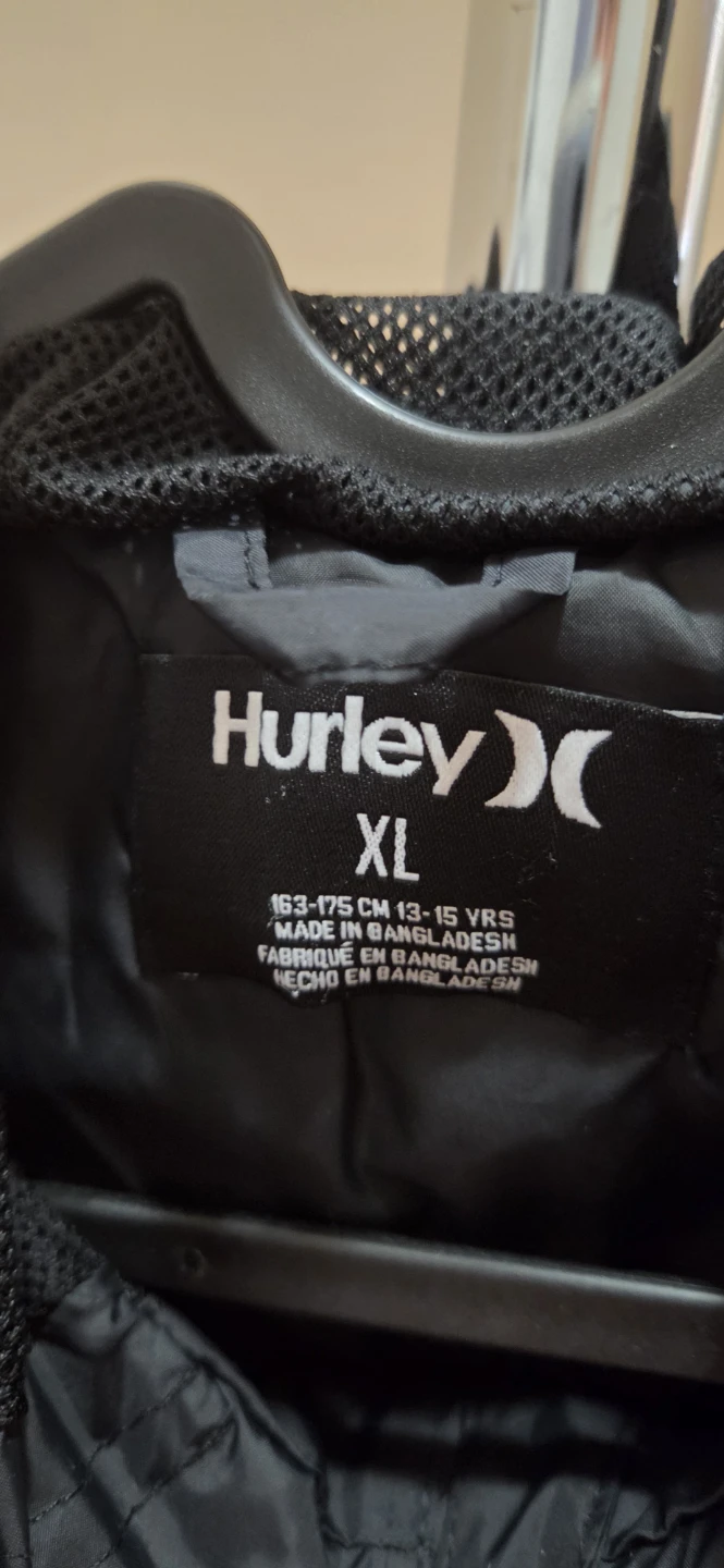 Hurley Black Windbreaker Jacket - photo 2
