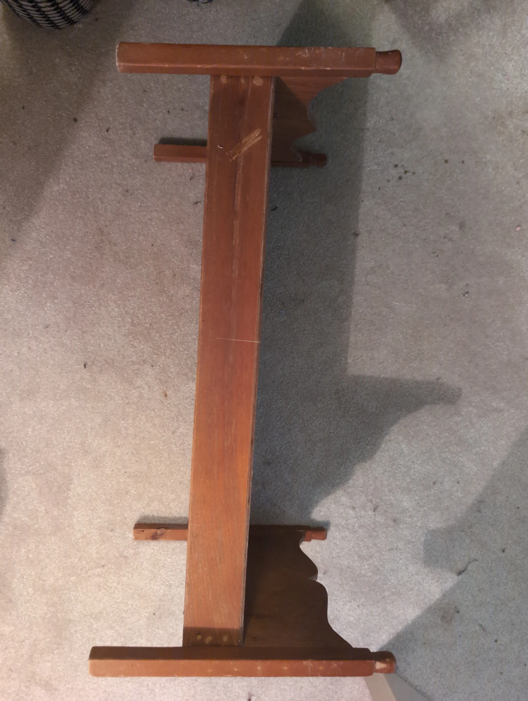 Homemade Wooden Bed for 18" doll. - photo 2