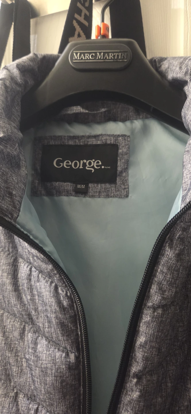 George Quilted Jacket - Grey - Size M