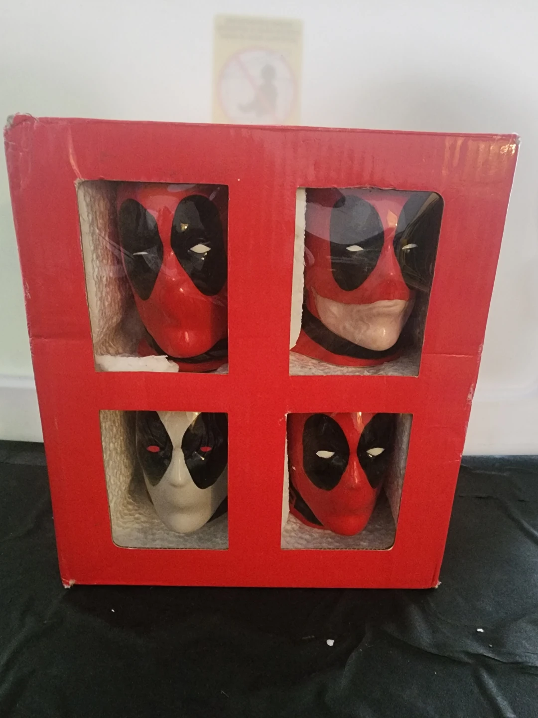 Marvel Deadpool 4-Pack Mug Set