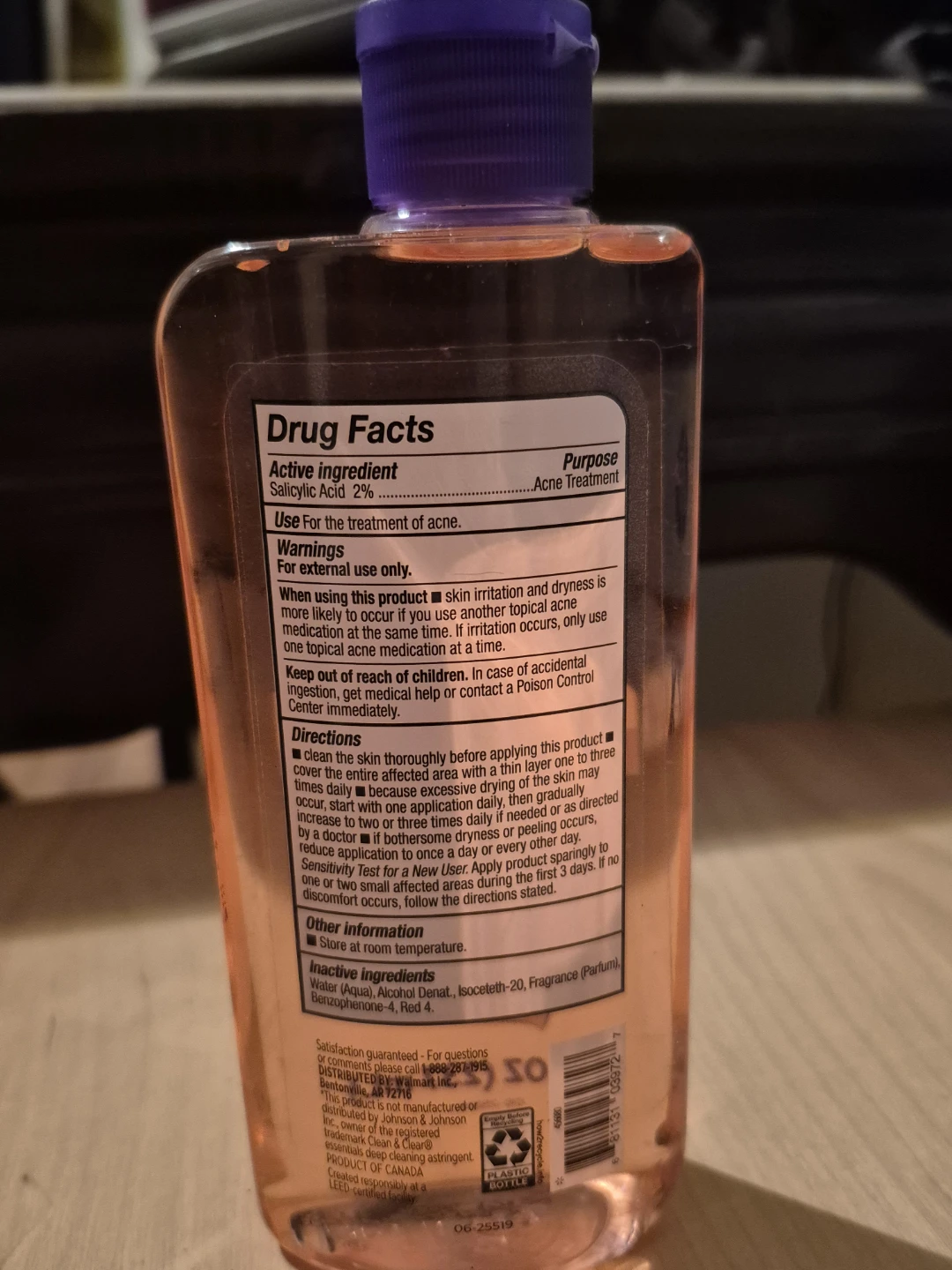 BNIB)Equate Beauty Foaming Facial Cleanser & Astringent - photo 4