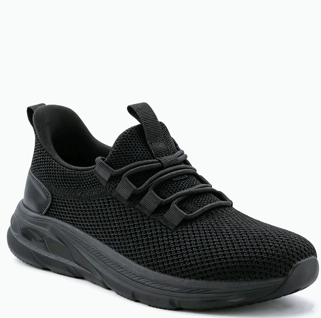 KOLILI Black Women's Athletic Running Shoes