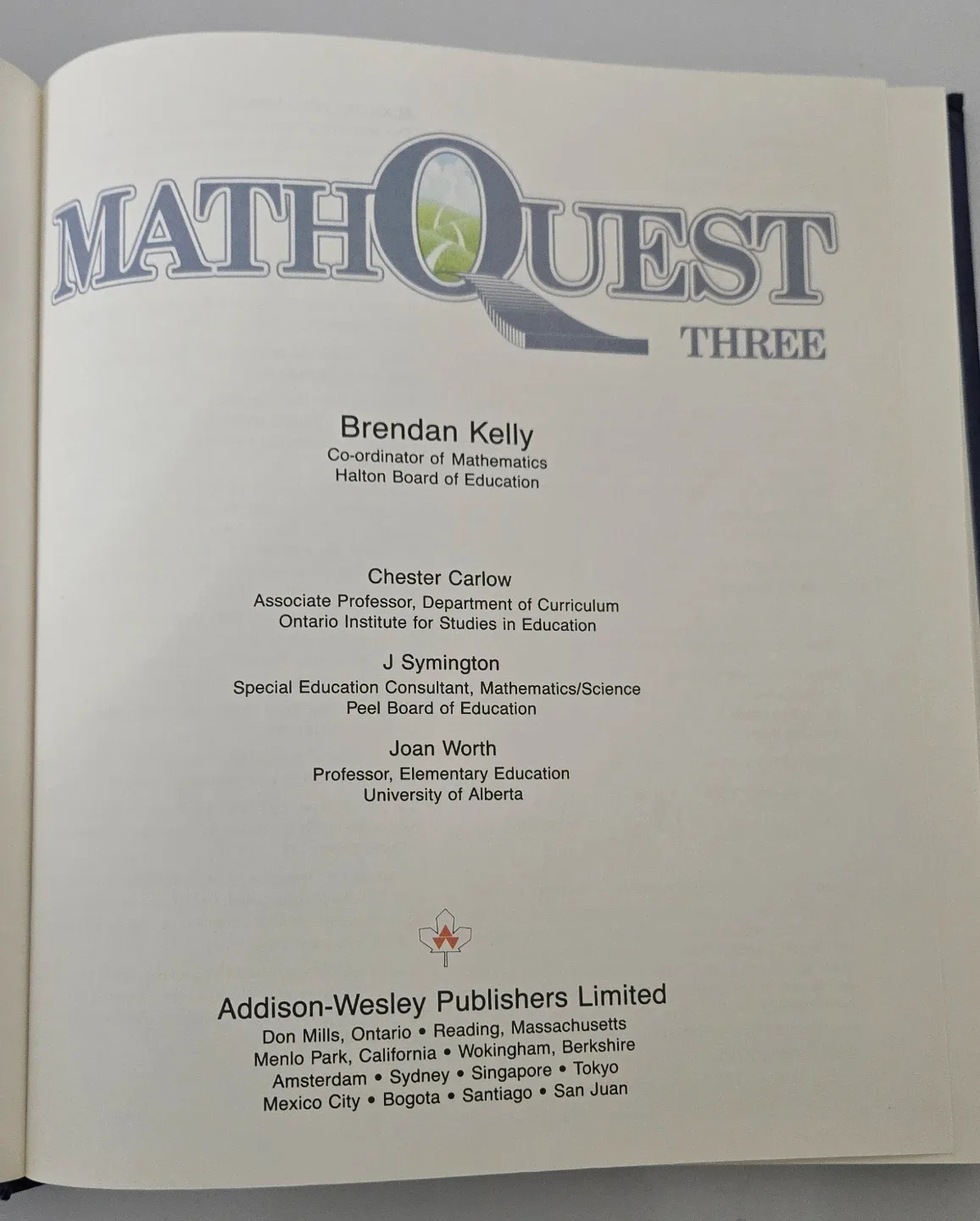 MathQuest Three Textbook - photo 4