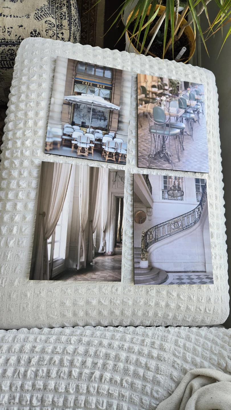 Set of 4 IkEA Paris-themed Wall Art Prints