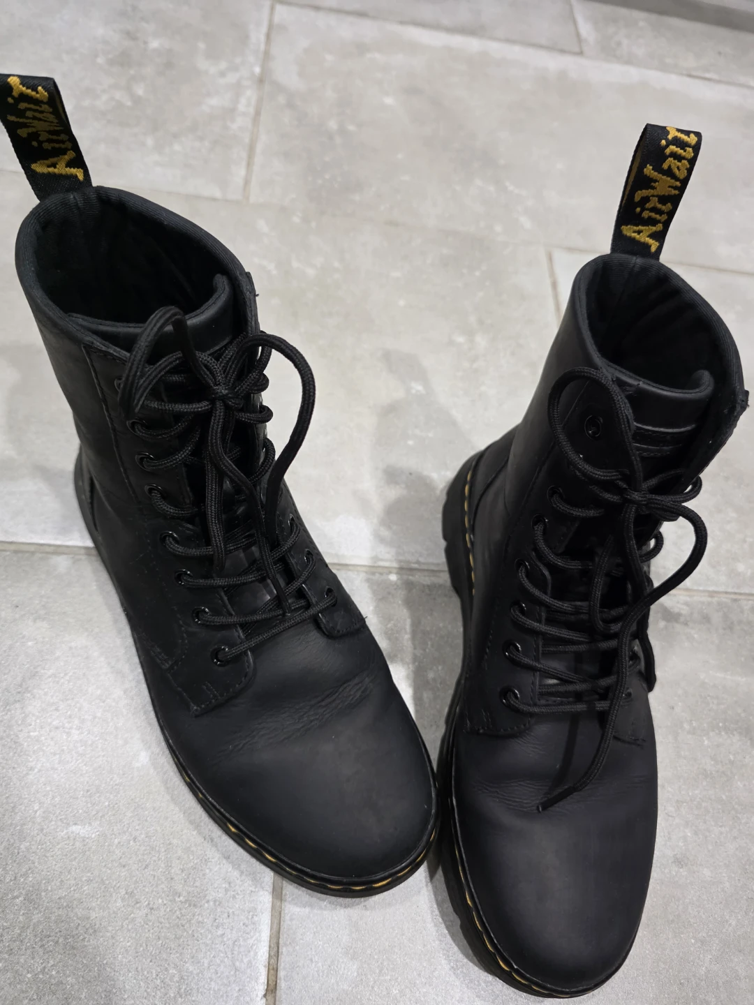 Dr. Martens Black Lace-Up Boots