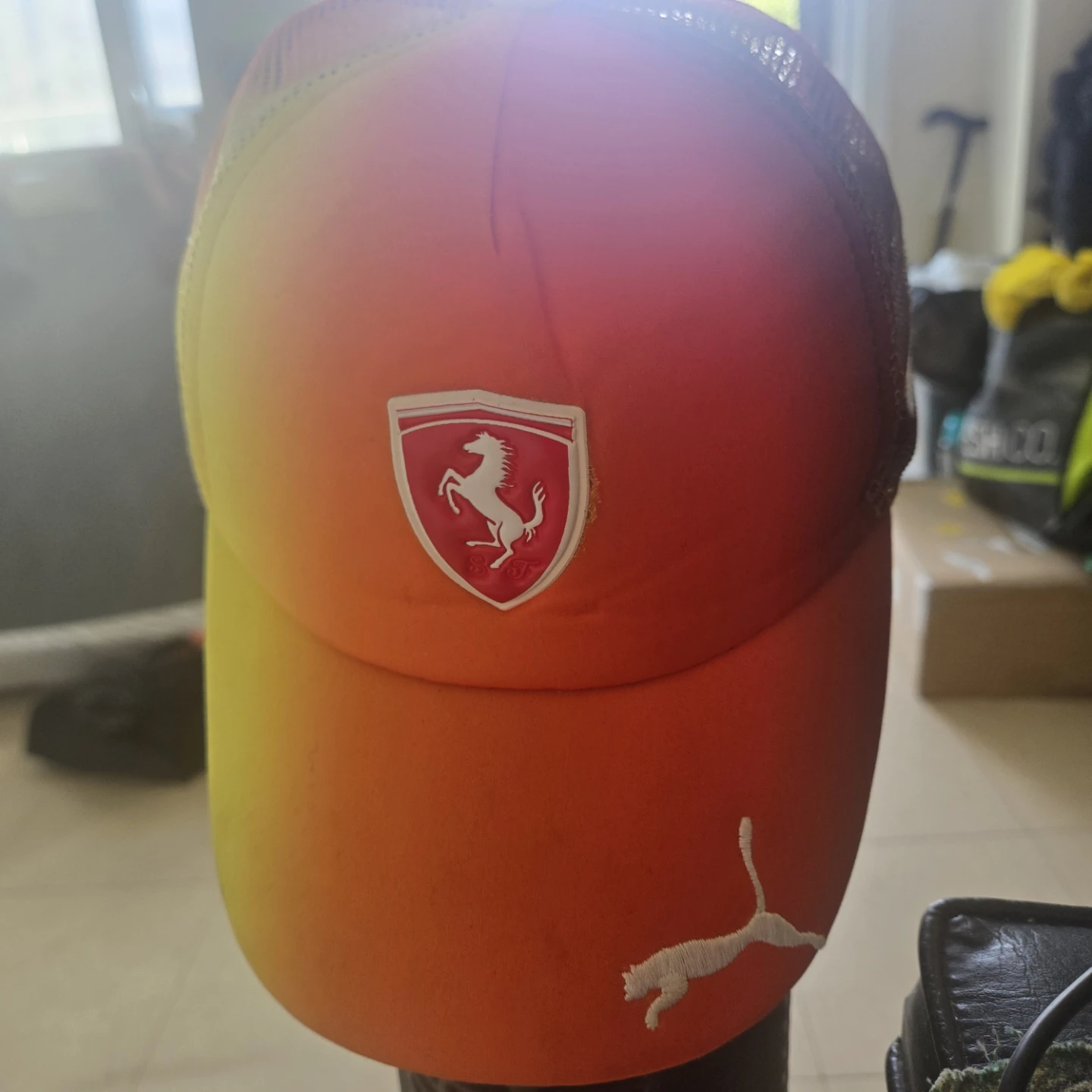 Puma Ferrari Ombre Trucker Cap
