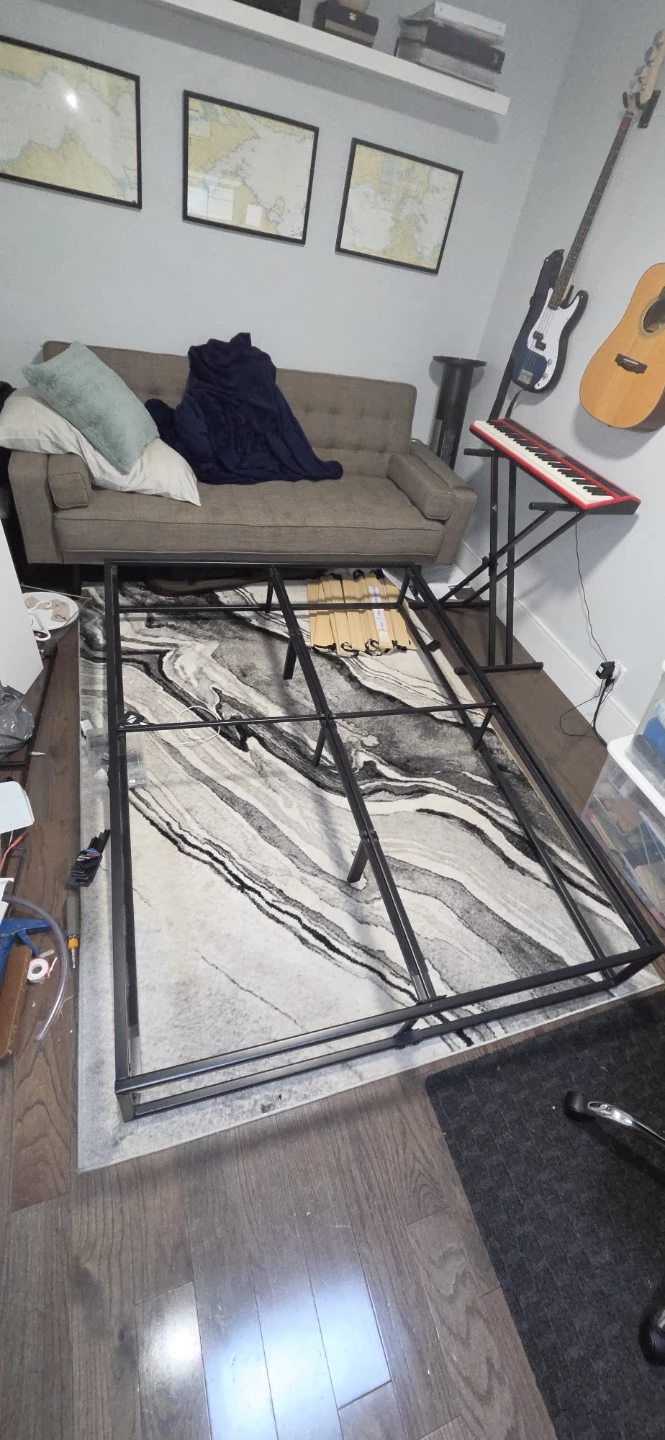 Metal Bed Frame Full/Double - photo 2