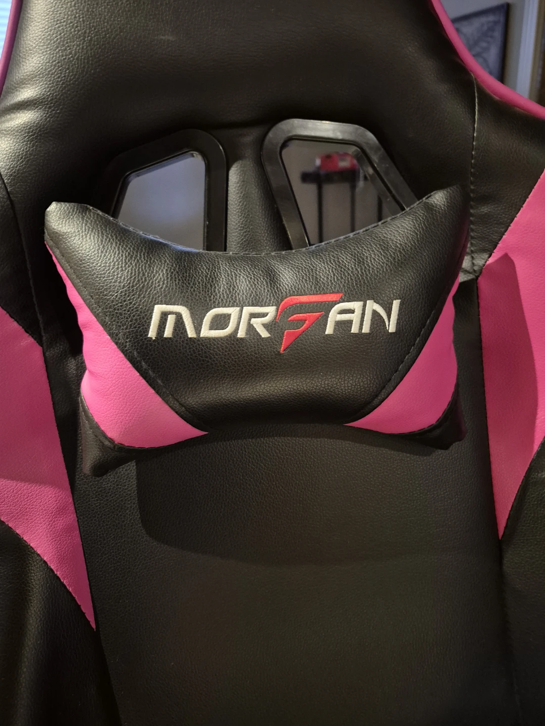 MORGAN Gaming Chair - Black & Pink - photo 3