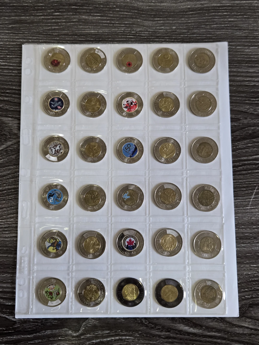 30 Canadian Toonie Coins