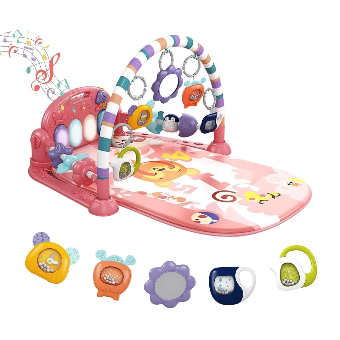 Kick & Play Baby Piano Gym Play Mat