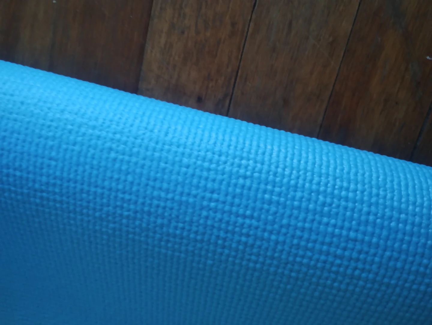 Bright Blue Yoga / Exercise Mat - Non-Slip (Pet & Smoke Free) - photo 3
