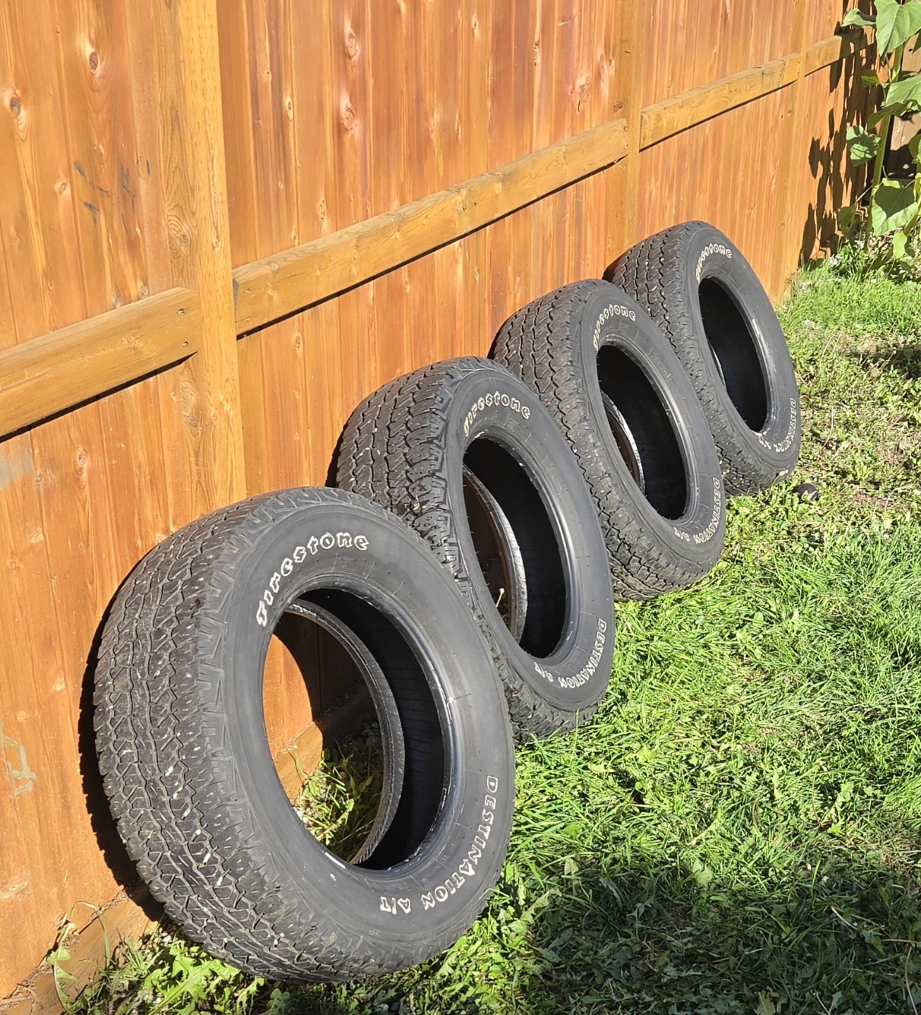 Firestone Destination AT2 245/65R17 105T M+S Used Tires Set of 4 - photo 2