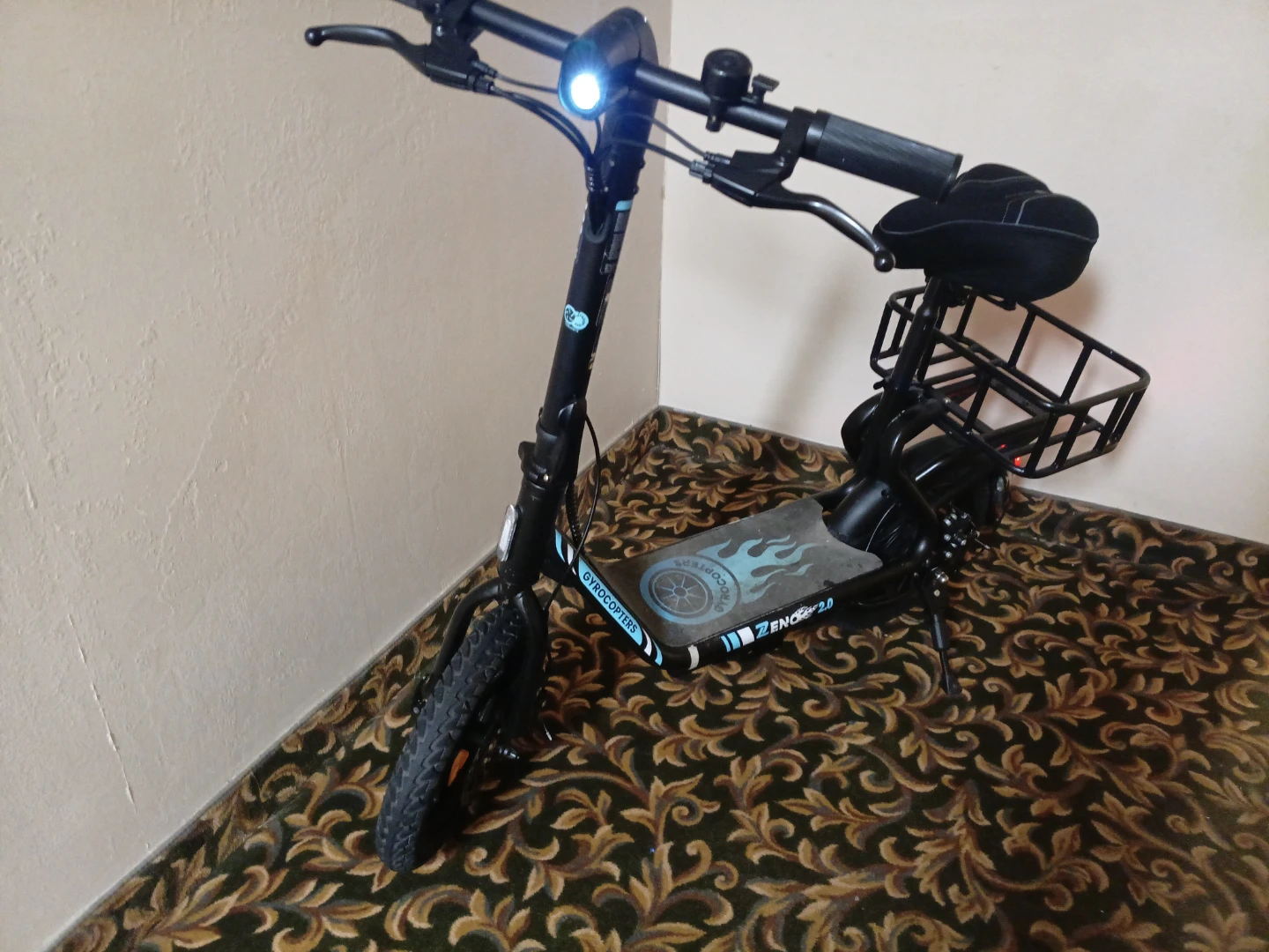 Gyrocopters Zeno 2.0 Electric Scooter with Seat - photo 4