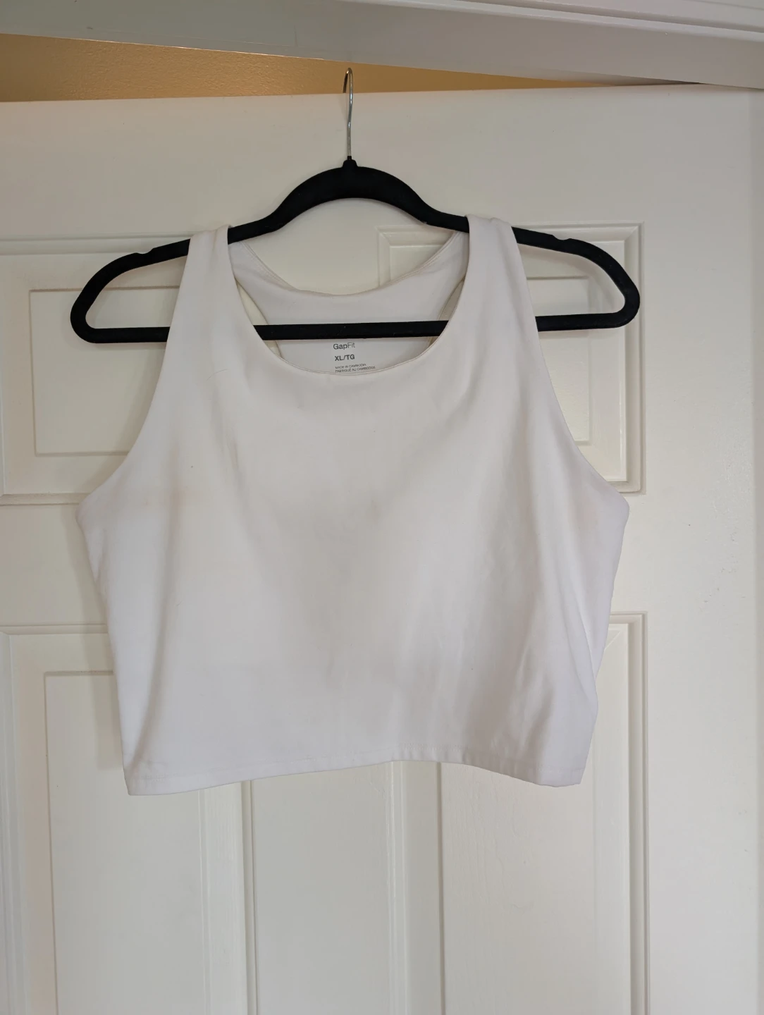GapFit Racerback Tank Tops - Black and White - photo 2