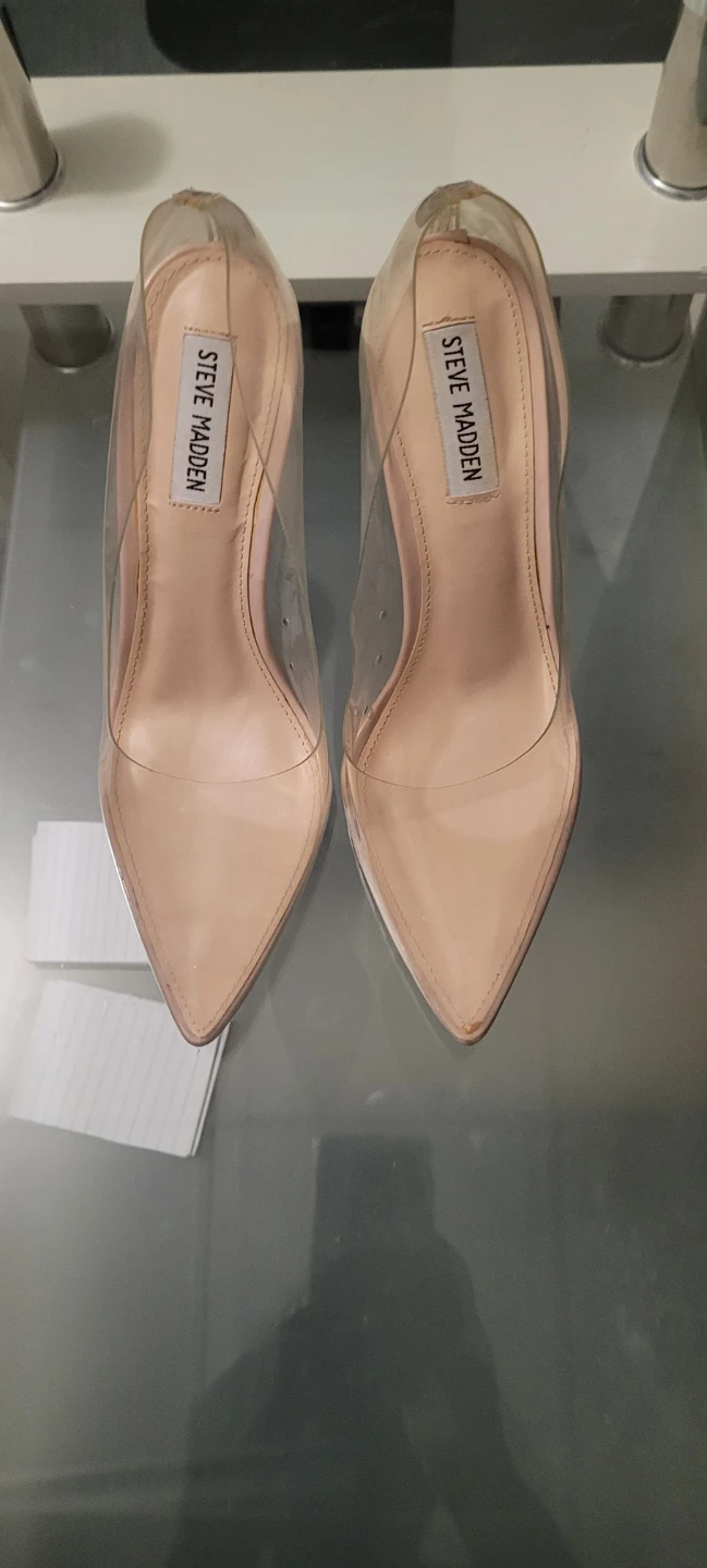 Steve Madden Clear Stiletto Heels - photo 5