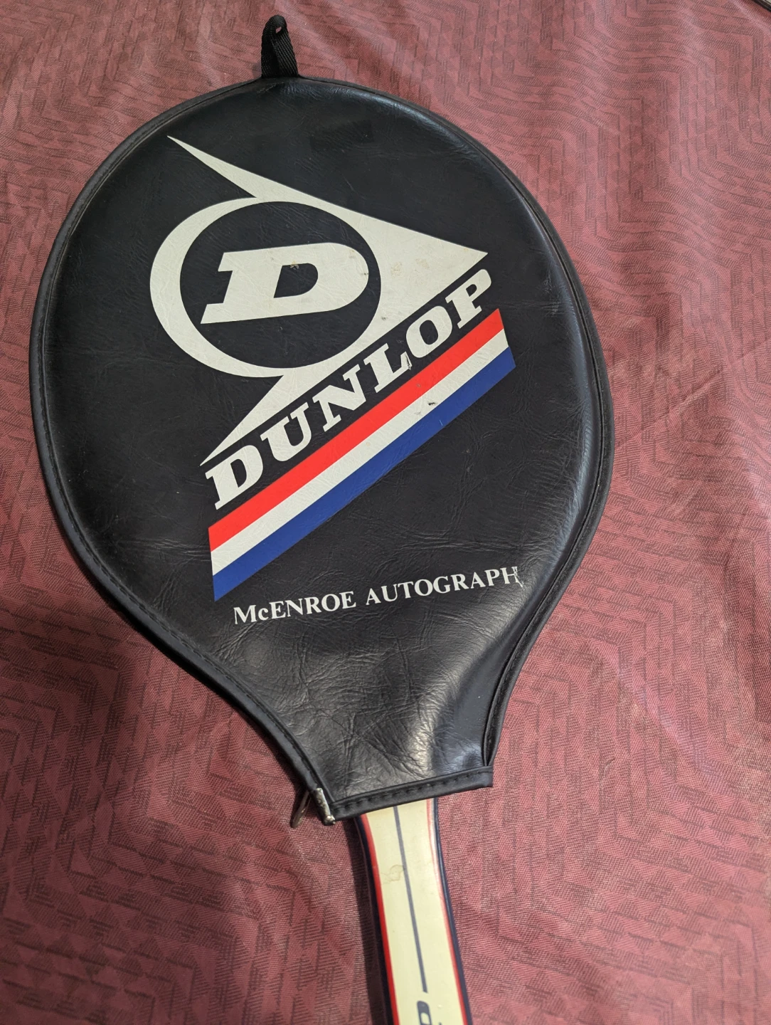 Dunlop McEnroe Autograph Tennis Racket - photo 2