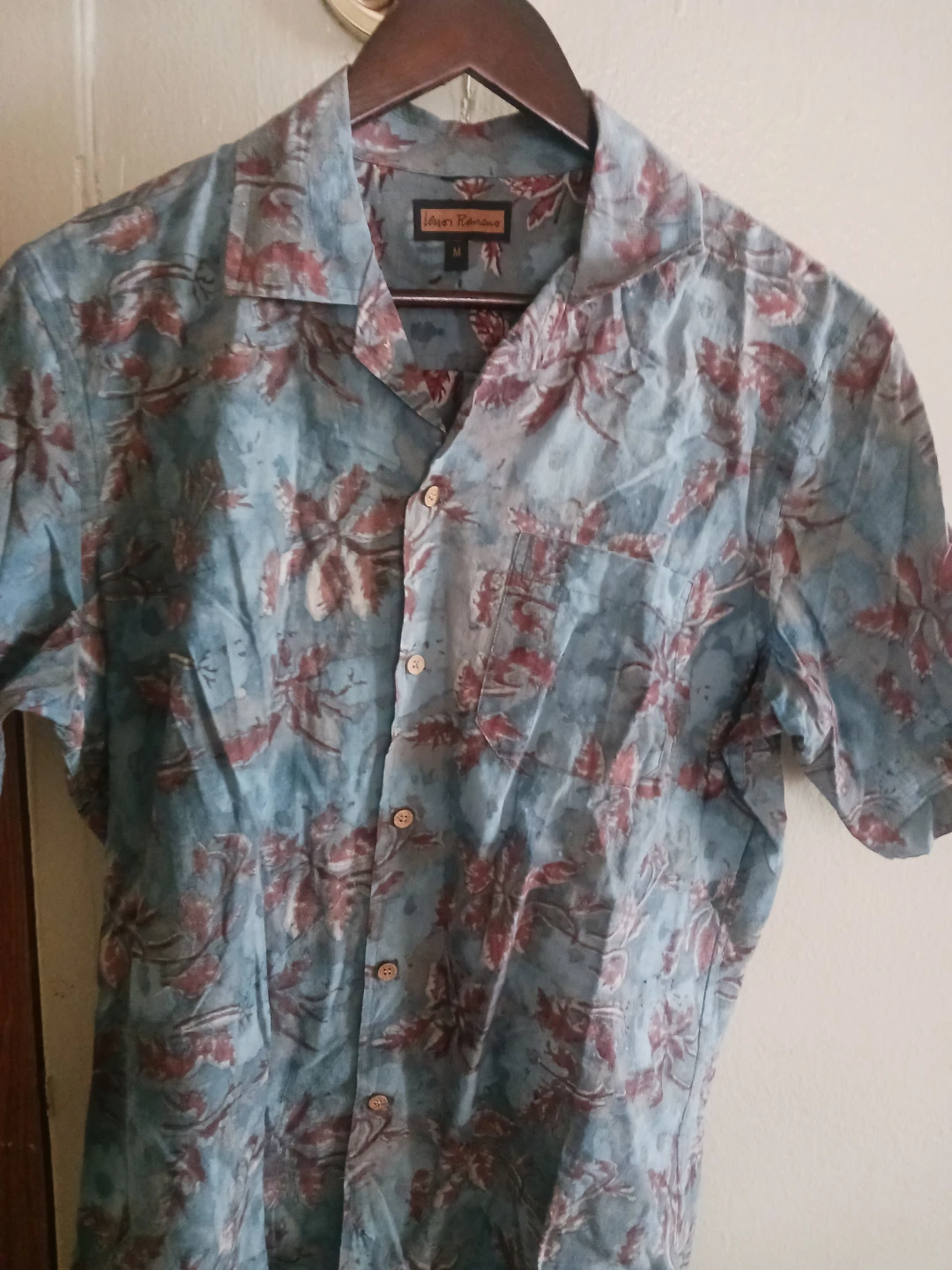 🏈 Leno Romano Short-Sleeve Button-Down Shirt - photo 3