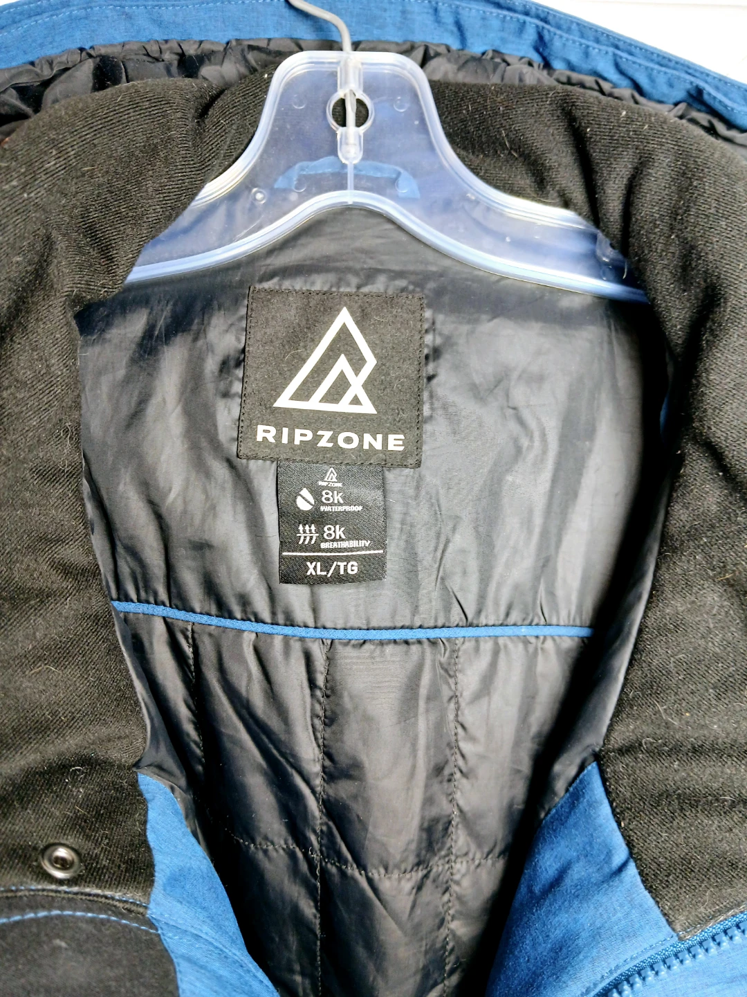 Women XL Ripzone Blue Winter Jacket - photo 2