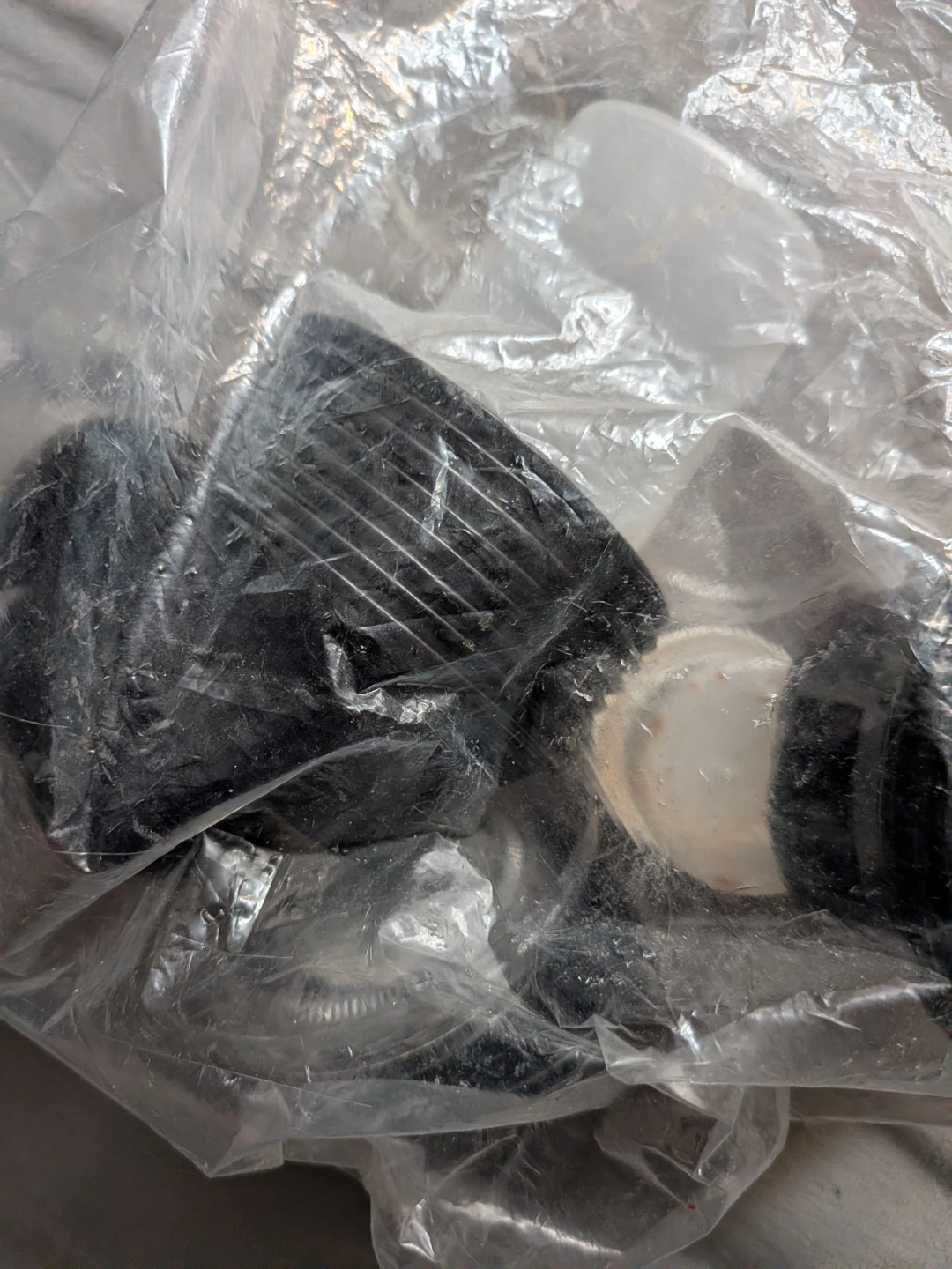 Assorted Black Plastic Storage containers 🏈 - photo 2