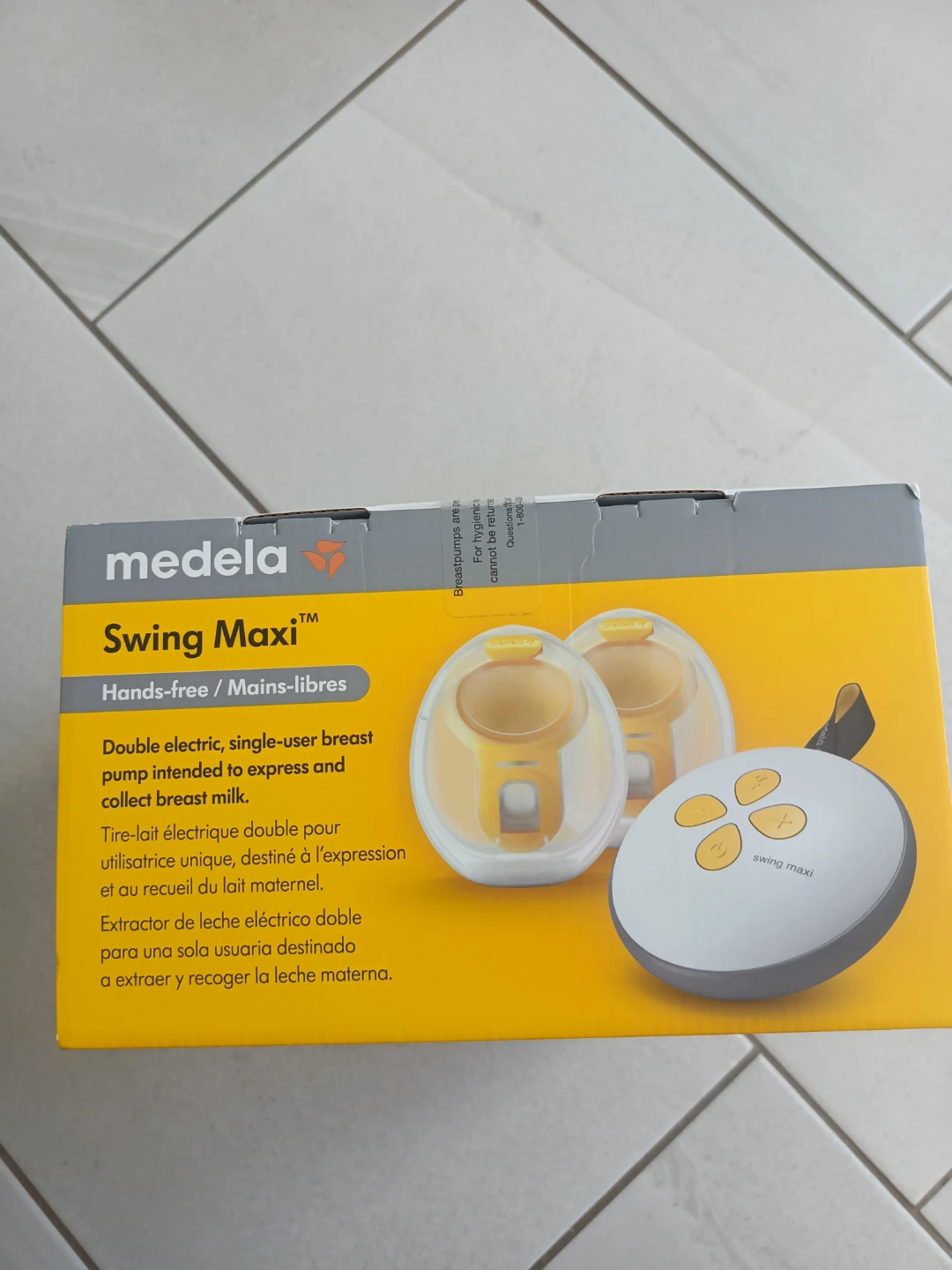 Medela Swing Maxi Hands-Free Double Electric Breast Pump - photo 2