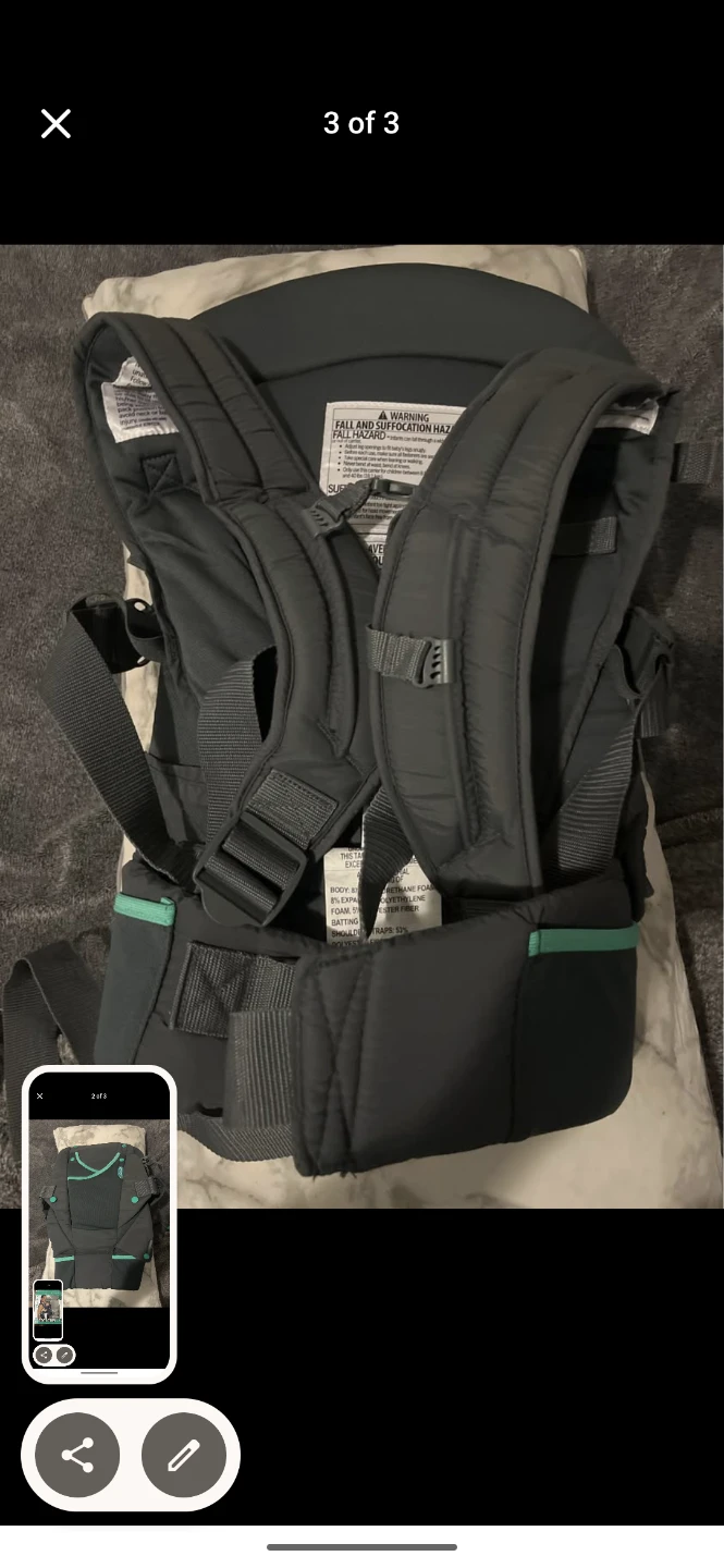 Infantino Carry On Active Multi-Pocket Carrier - photo 2