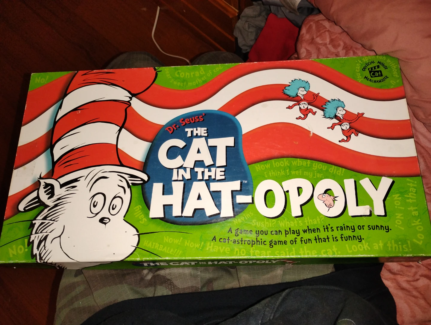 Dr. Seuss The Cat in the Hat-Opoly Board Game