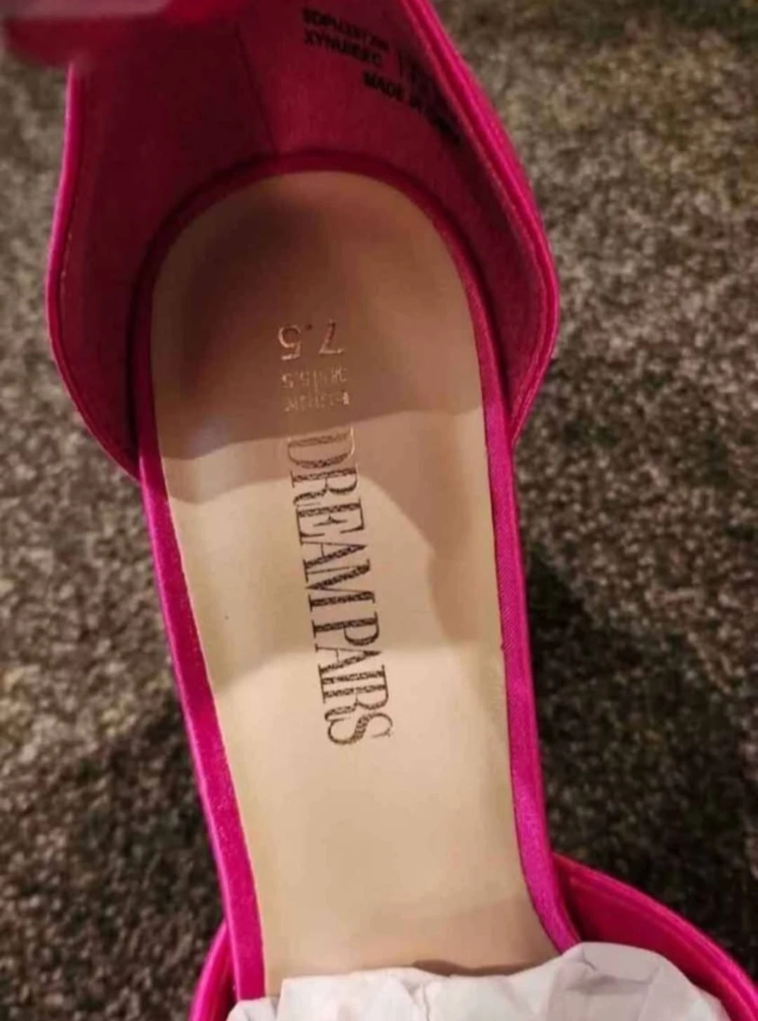Dream Pairs Hot Pink Platform Heels 🏈 - photo 5