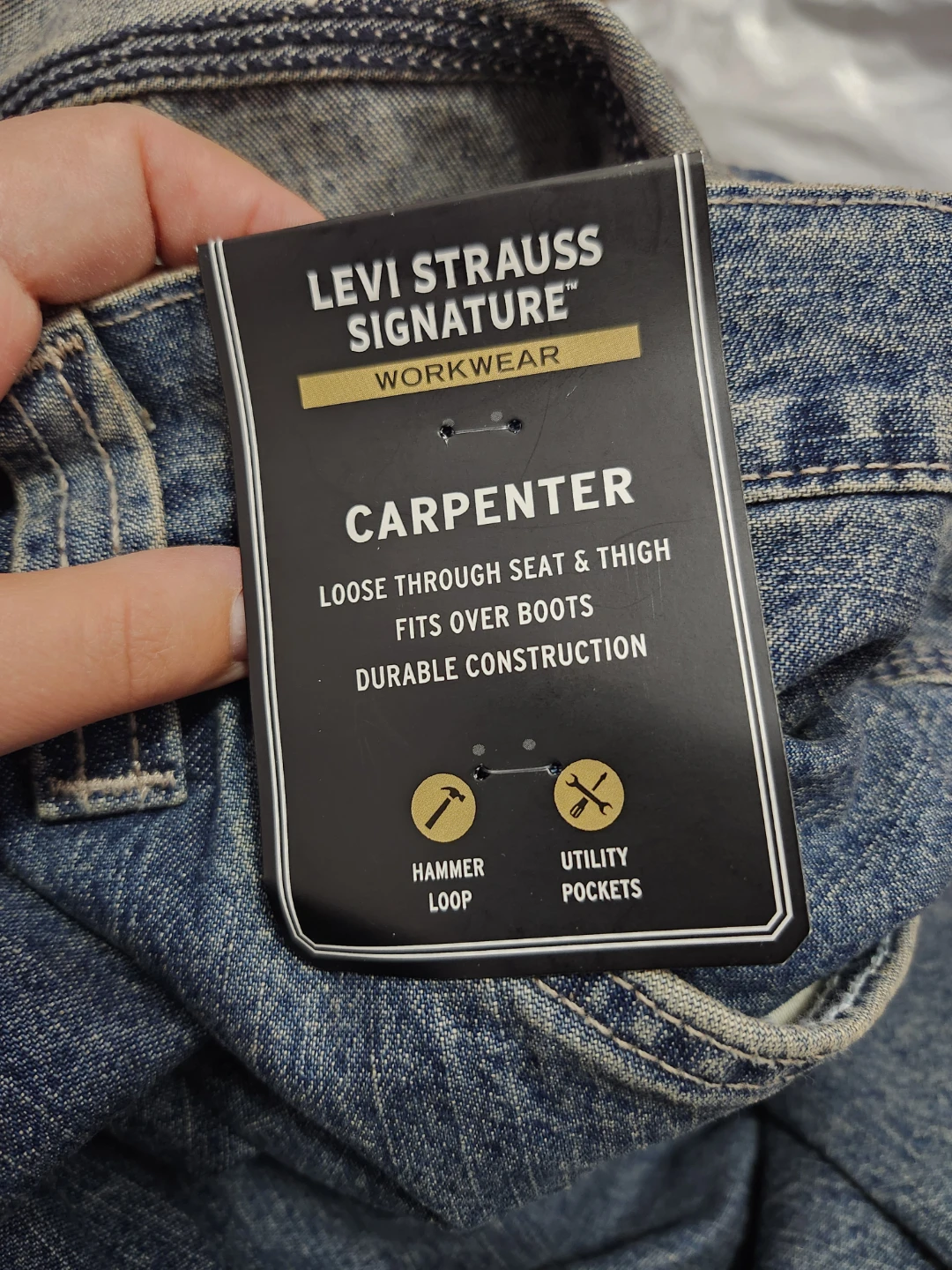 Levi Strauss Signature Carpenter Jeans 46x30 - photo 4