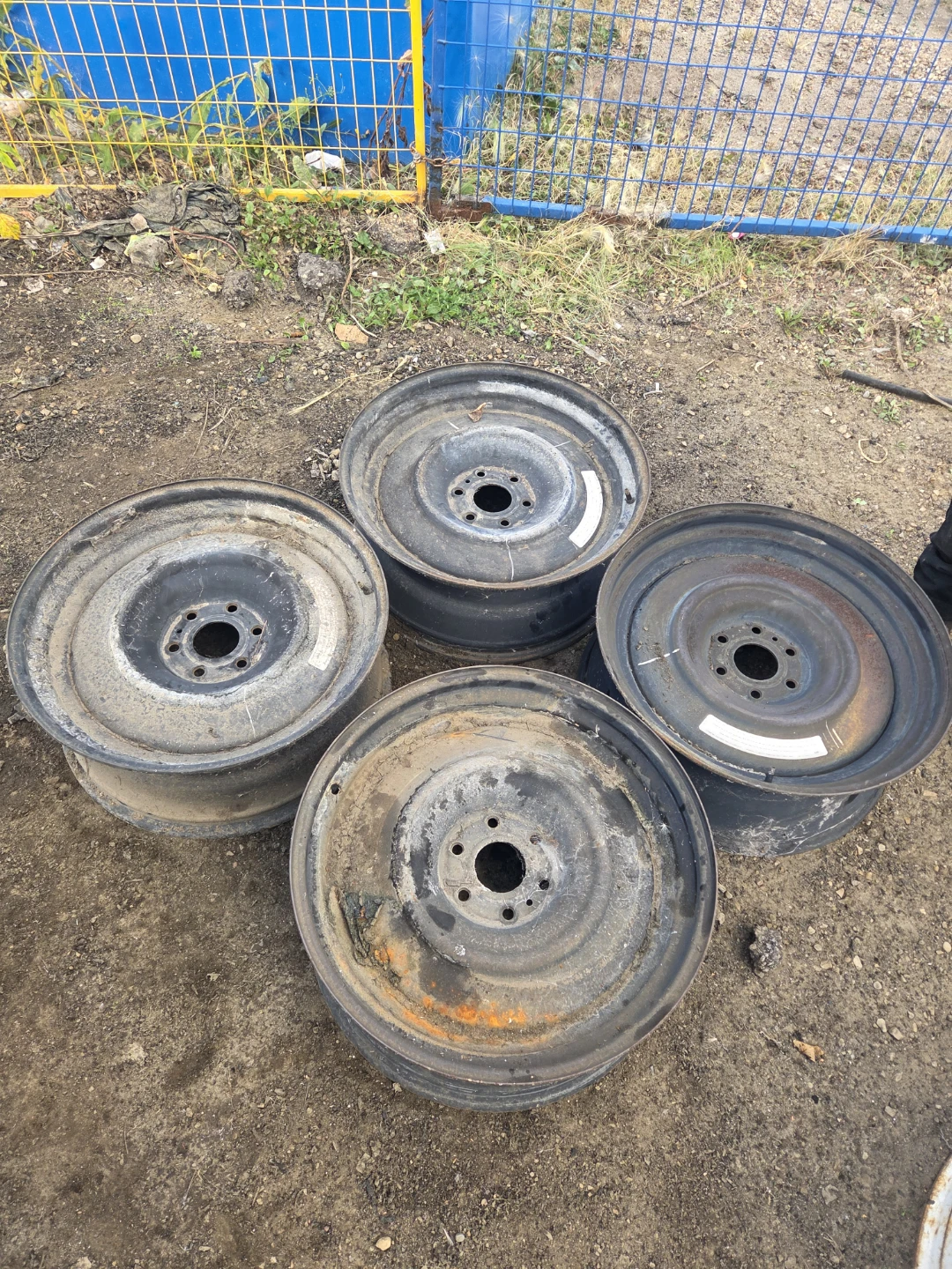 Set of 4 Steel Wheels 2022 Chevy transport rims