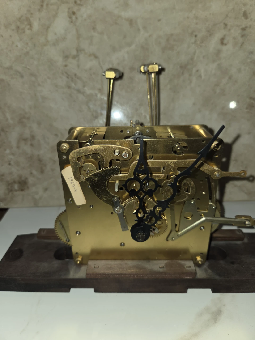 Vintage Mechanical Clock Movement