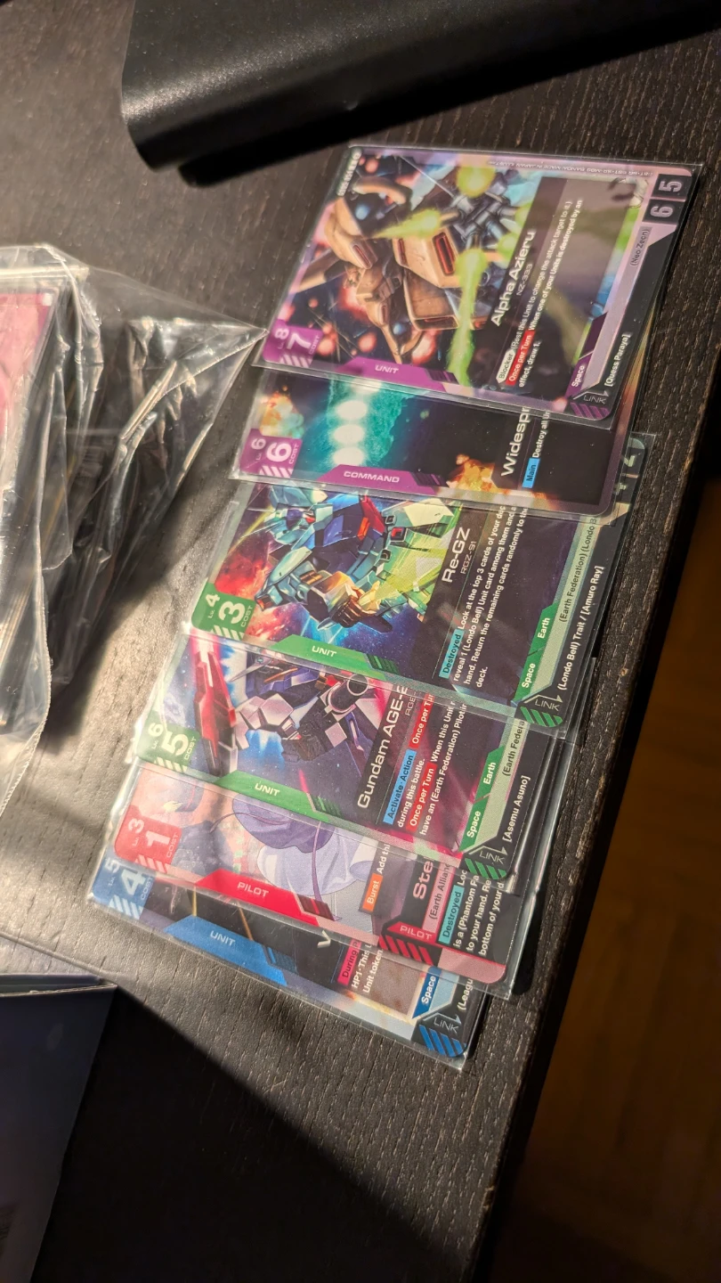 Gundam freedom ascension + pokemon/lorcana/one piece  bulk - photo 4