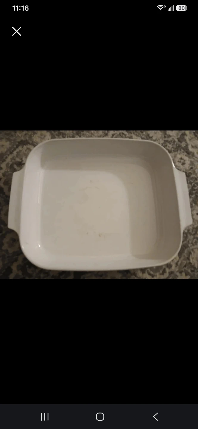 CorningWare White Square Baking Dish🏈 - photo 2