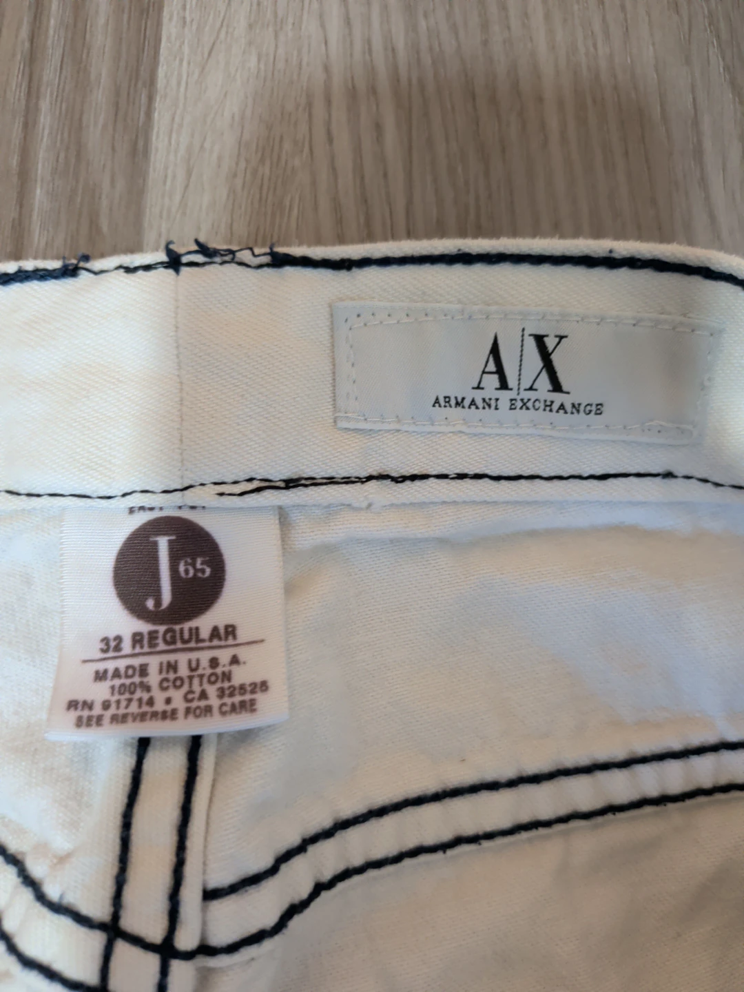 Armani Exchange White Jeans - photo 2