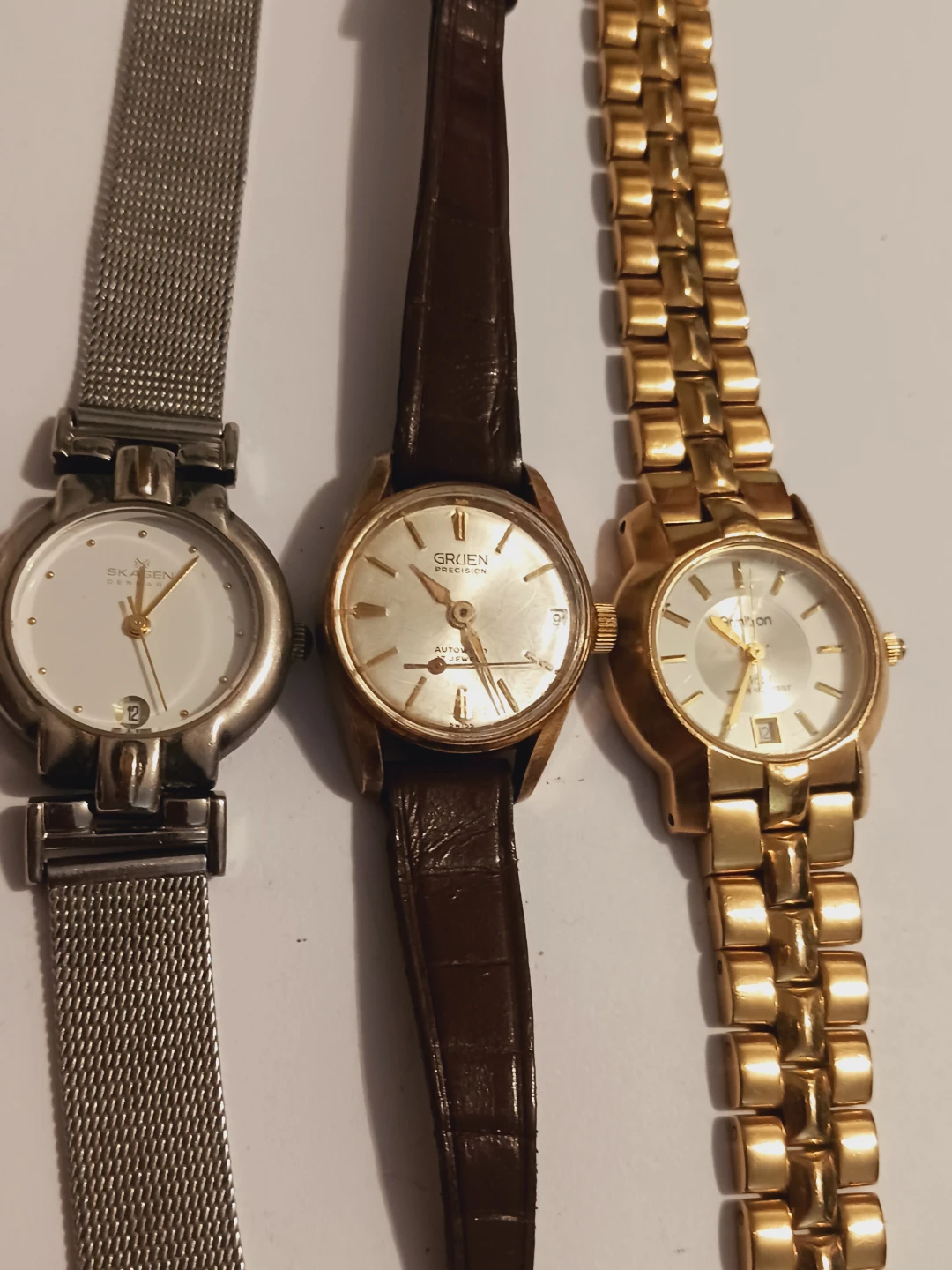 BEST OFFER! Skagen, Gruen and Armitron ladies watches. AS IS.