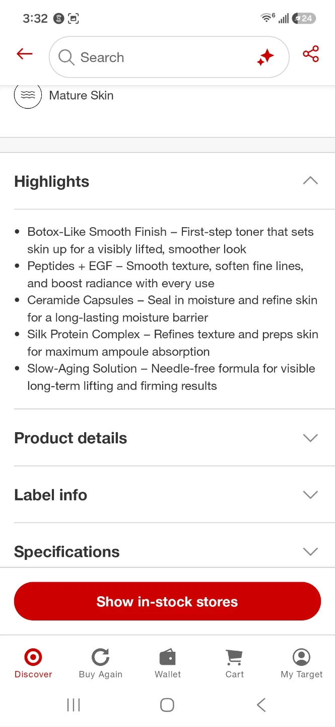 SUNGBOON EDITOR Silk Peptide EGF Intensive Smoothing Toner 🏈 - photo 3