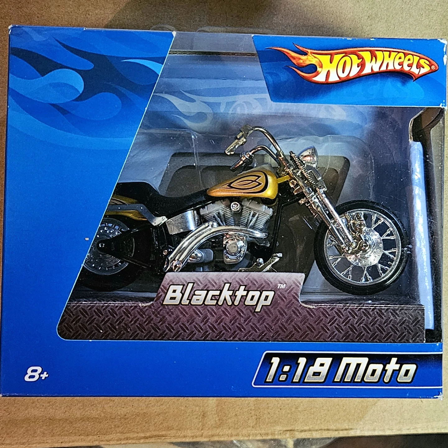 Set of 5 Hot Wheels 1:18 Scale Moto Model Motorcycles - photo 4