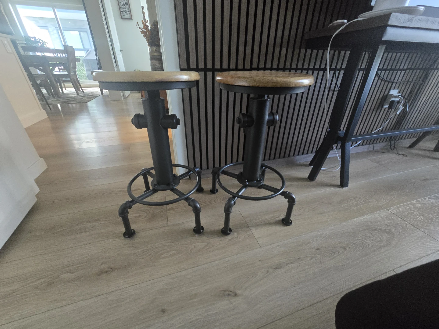 Industrial Style Bar Stools