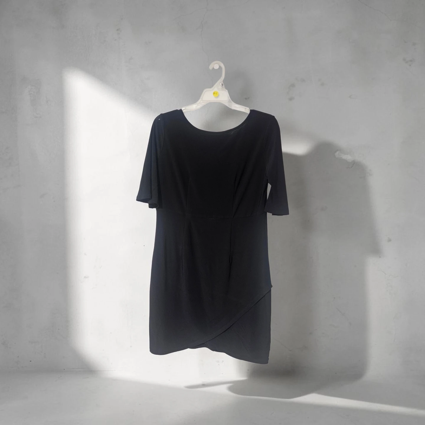 Black Tulip Hem Dress
