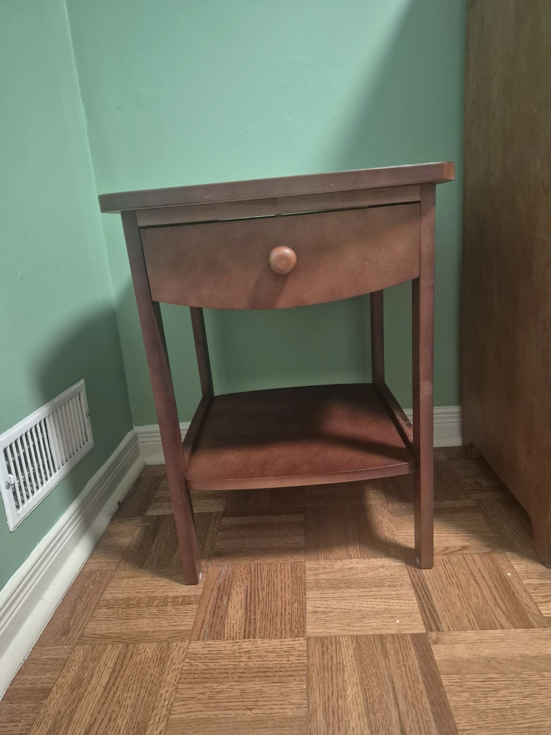 Small Wooden Bedside Table